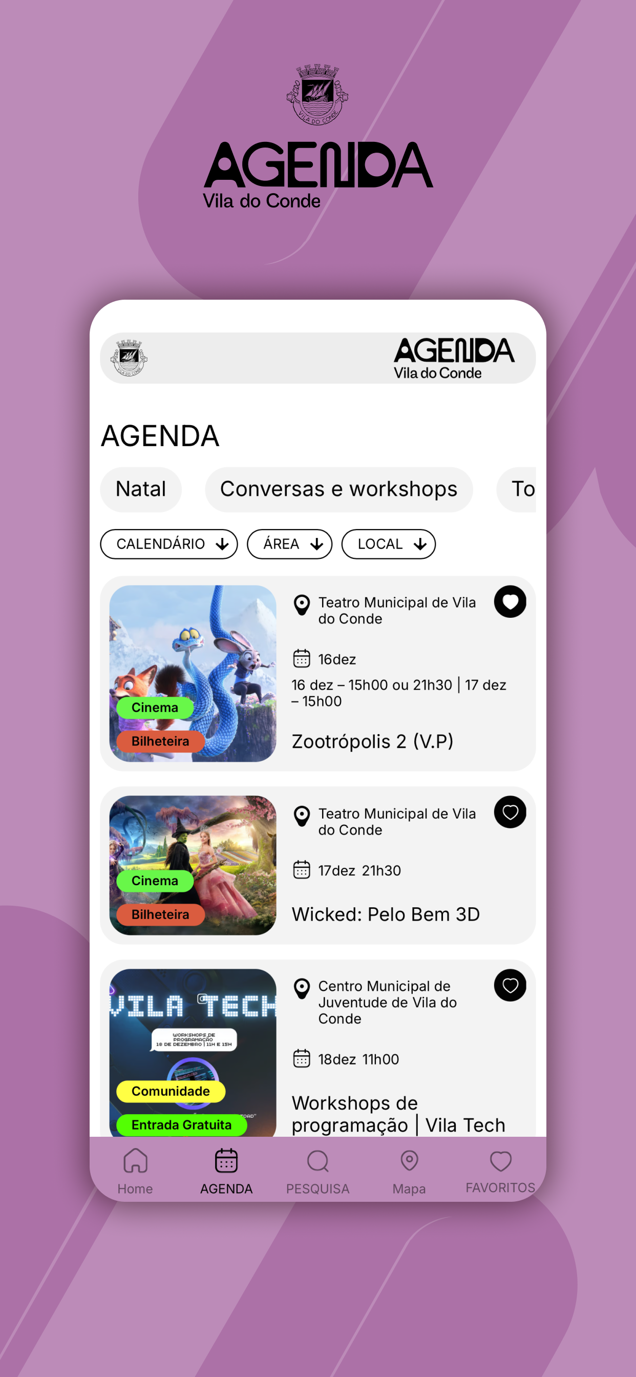 Agenda Vila do Conde