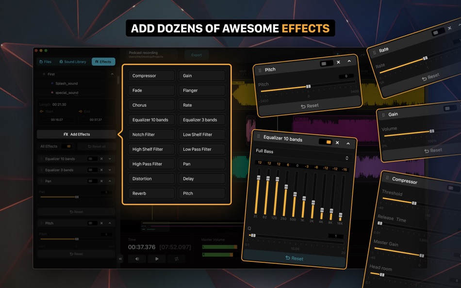 #4. Audio One: Easy Music Editing (macOS) 由: Bitnite, TOO