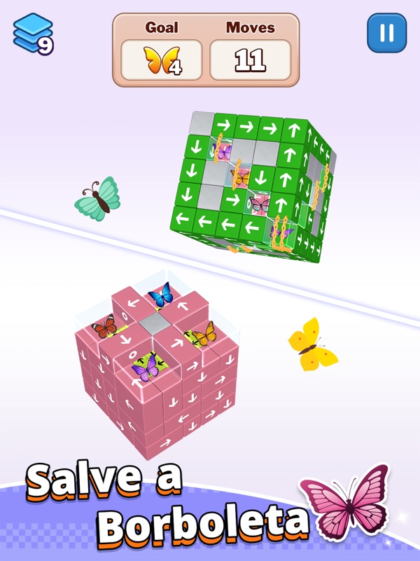 Tap Arrows - Jogo Puzzle 3D screenshot 9