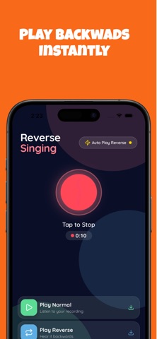 Reverse Singing Challenge + Screenshot 3 of 4