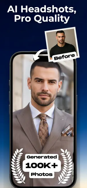 AI Headshot Photo Generator HS screenshot 1