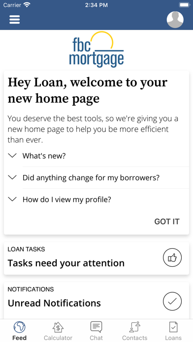 FBC Mortgage Screenshot