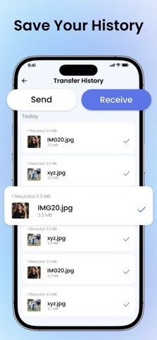 File Sharing - Quick Share iPhone screenshot