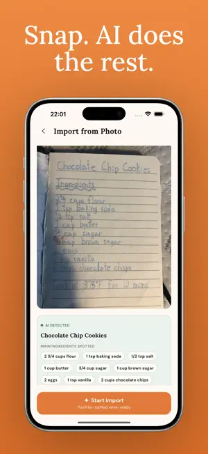 Whiskely: AI Recipe Keeper screenshot 3