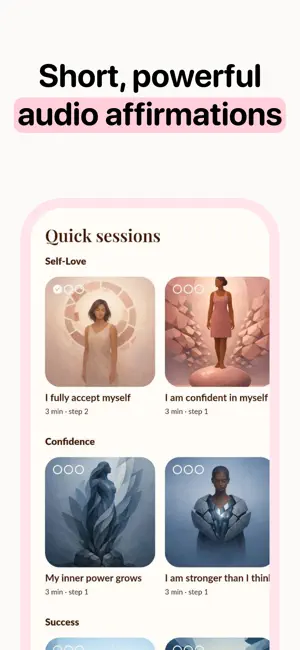Lima: Calm, Ease, Affirmations screenshot 2