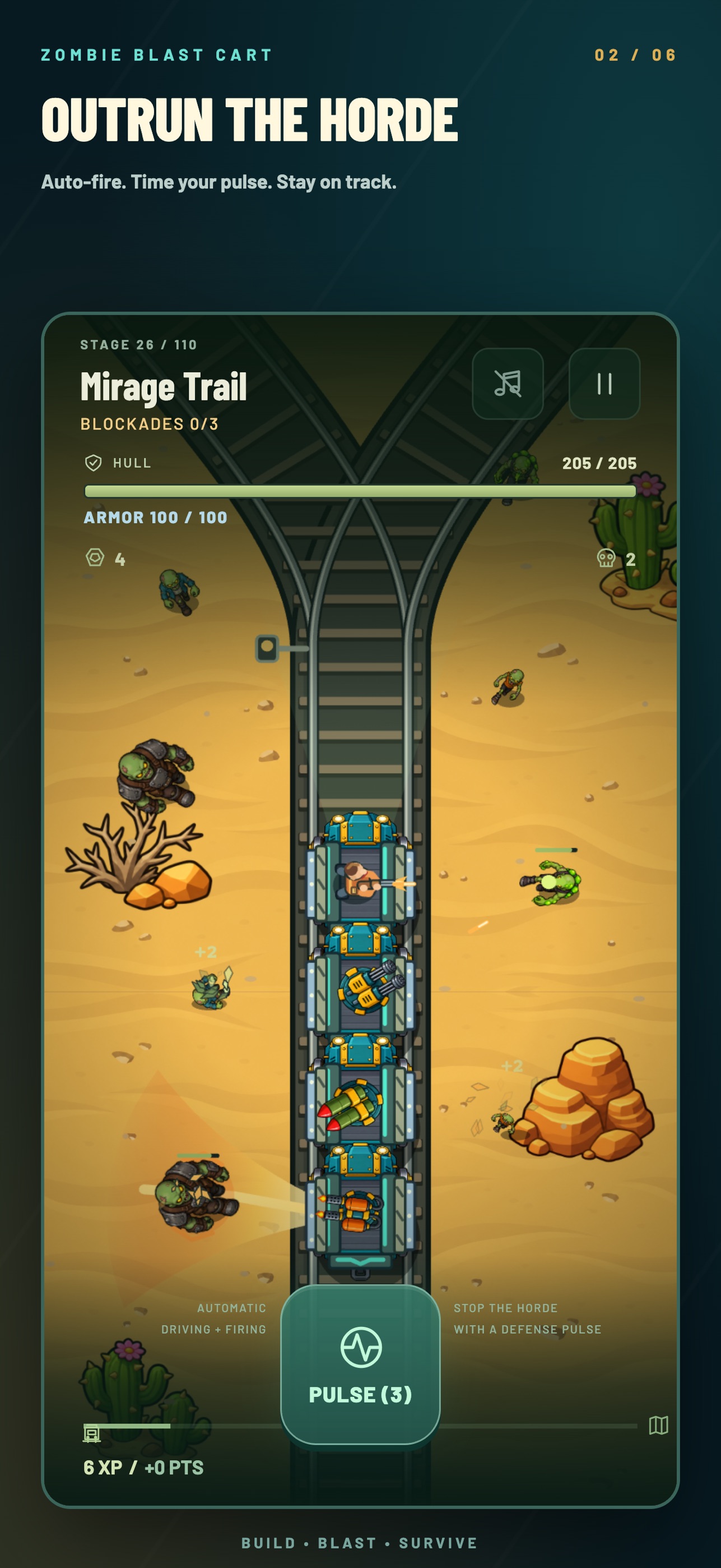 Screenshot 3 of Zombie Blast Cart