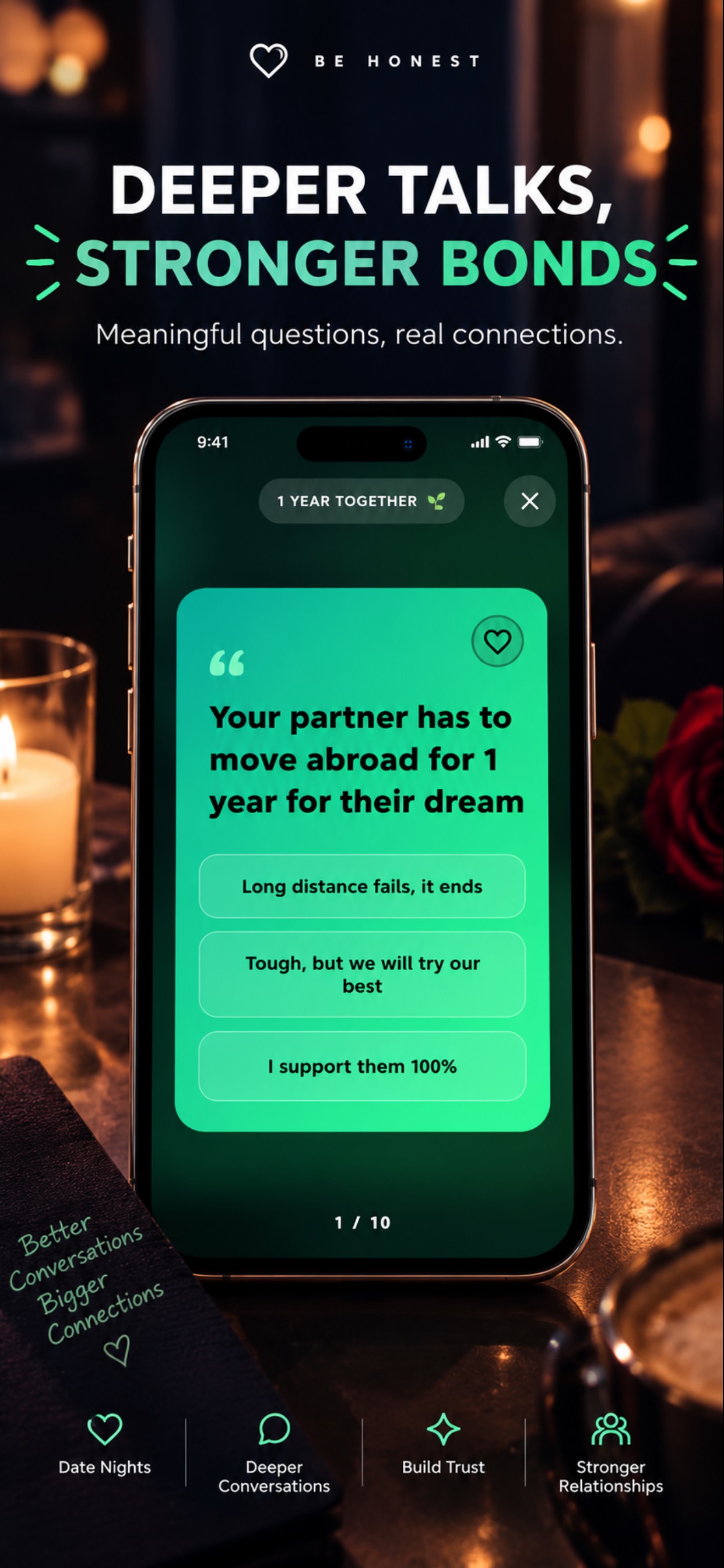 Screenshot 2 of Be Honest: Deep Questions