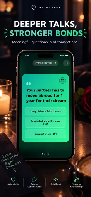 Be Honest: Deep Questions screenshot 2