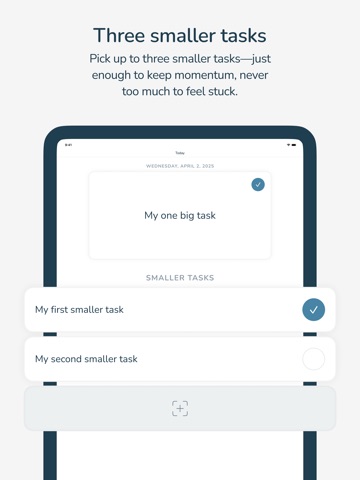 One & Three iPad screenshot