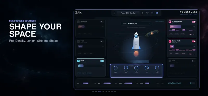 RocketVerb: Space Reverb screenshot 3 of 8