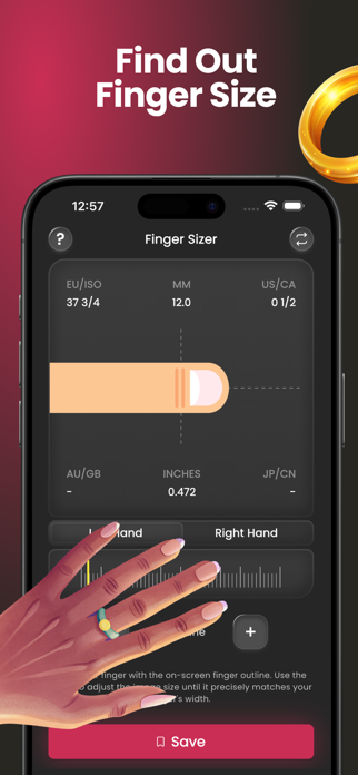 Ring Sizer Tool - Ring Measure Screenshot 3 of 5