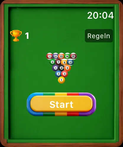 Screenshot von 8 Ball Pool For Watch auf dem iPhone 3