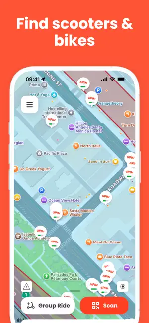 Spin — Electric Scooters screenshot 1