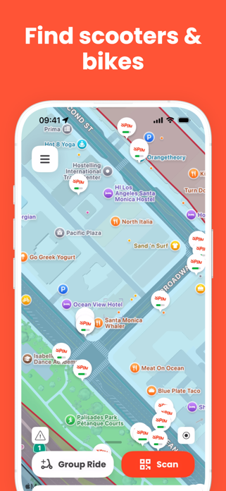 Spin — Electric Scooters Screenshot 1 of 4