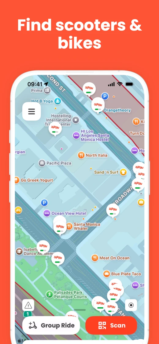 Spin — Electric Scooters screenshot 1