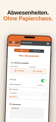 WorkCompass by Hiprocall Screenshot 5 of 6