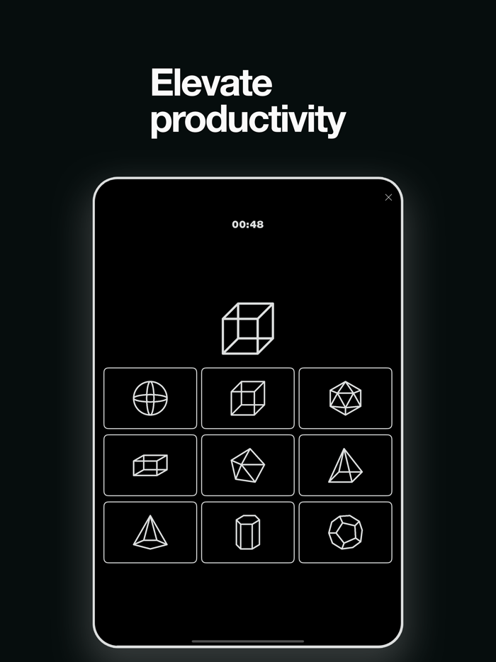 Concentration training.