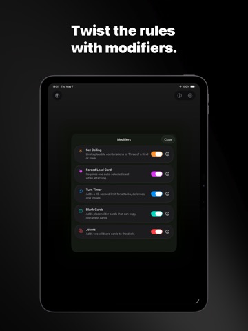Foker — Durak + Poker iPad screenshot