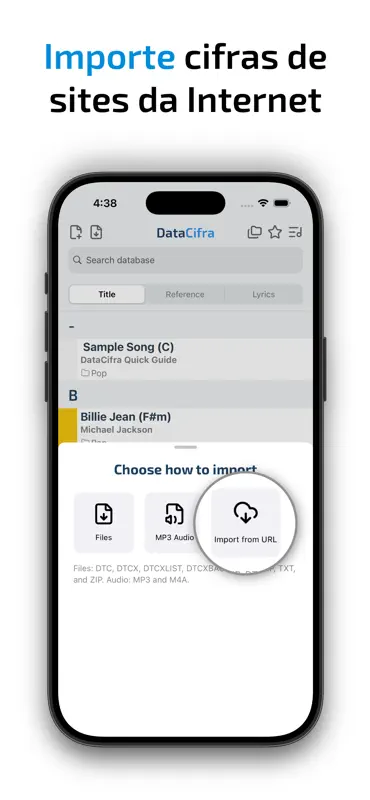 DataCifra: Cifras e Repertório screenshot 7 of 10
