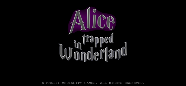 Alice Trapped in Wonderland -kuvakaappaus