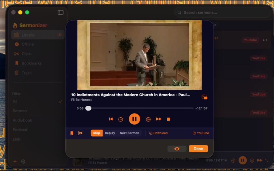 #2. Sermonizer (macOS) By: James Kinsman