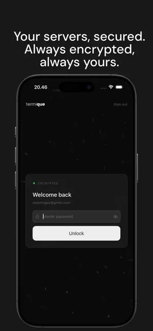 termique - SSH Client screenshot 2
