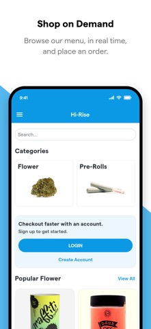 Hi-Rise Dispensary iPhone screenshot