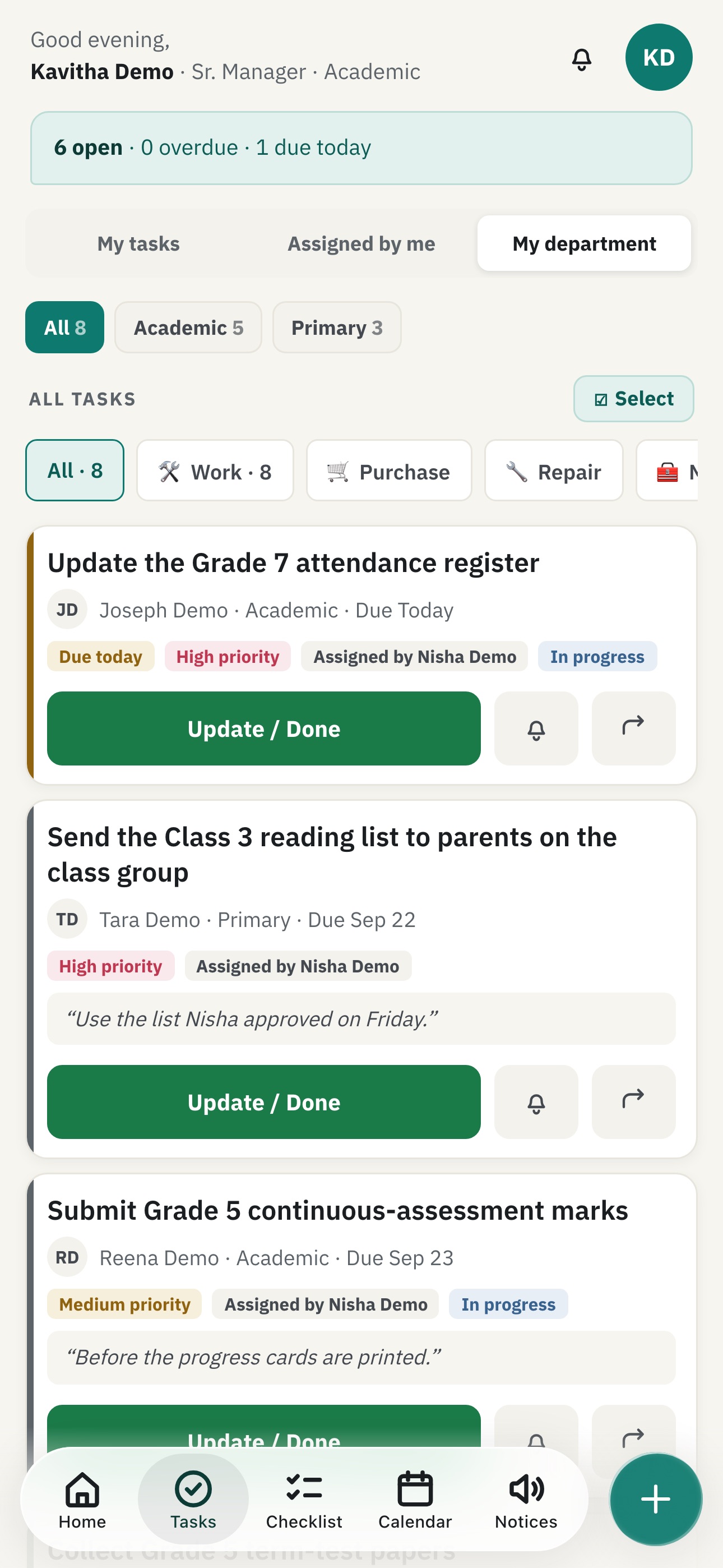Screenshot 4 of Managit