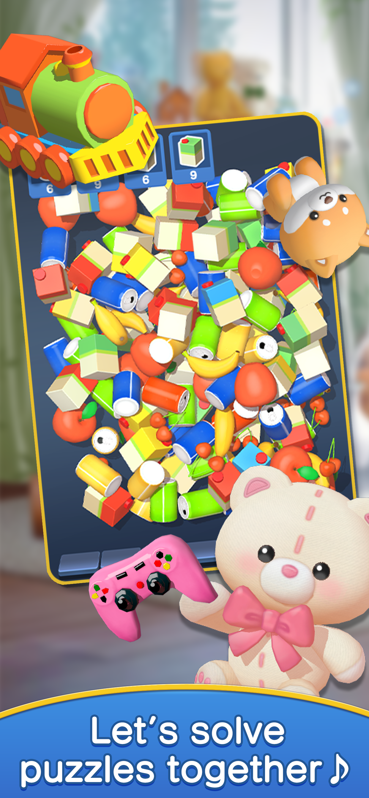 Toy Room - 3D Match Game screenshot 2