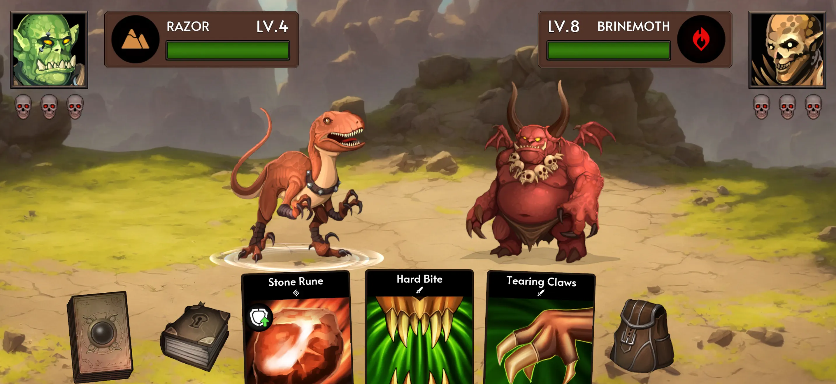 #4. Dark Stones: Card Battle RPG (iOS) Przez: Oleksandr Mykhailov