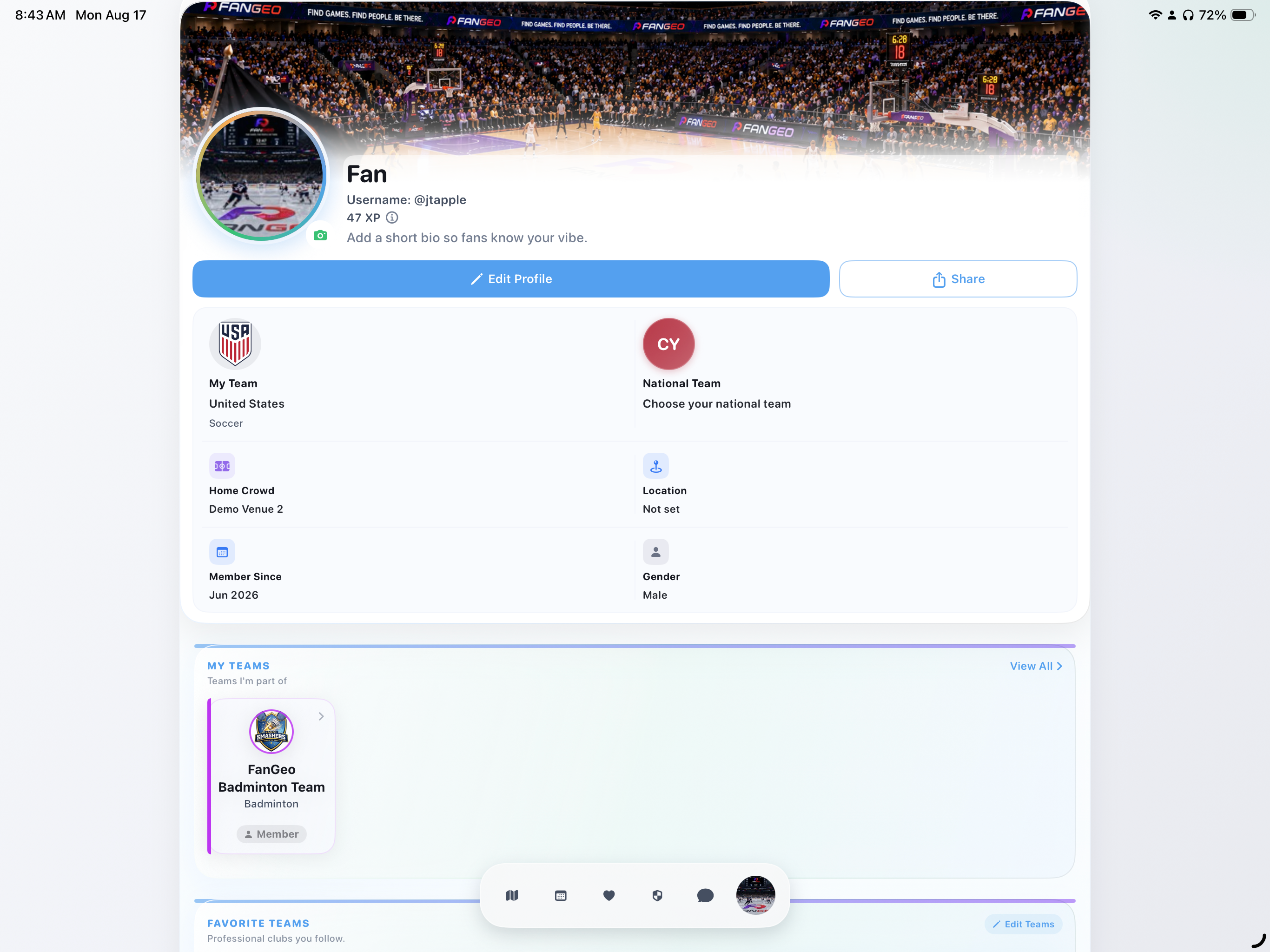 FanGeo Sports screenshot 11