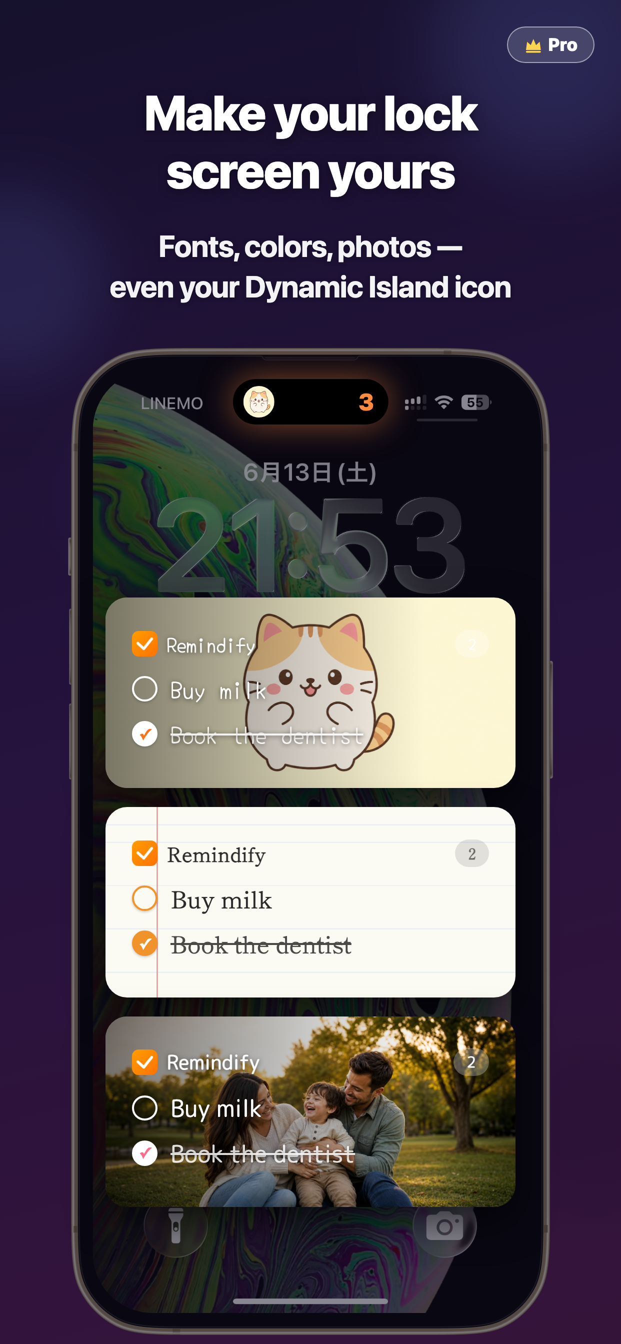 Remindify - Lock Screen TODO screenshot 2