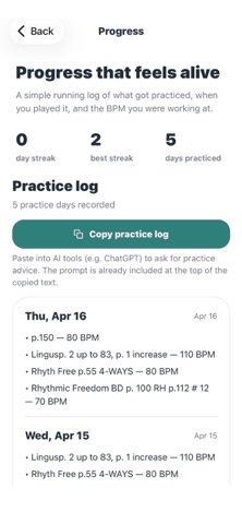 Sorane: Music Practice screenshot