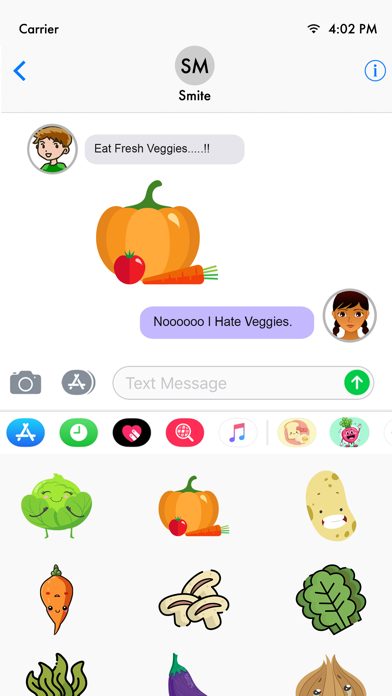 Stunning Veggies Love Screenshot