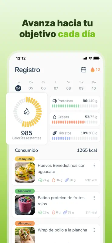 Eatr: Plan de comidas & dieta screenshot 6 of 10