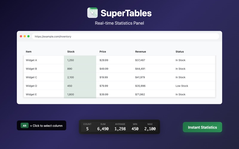 App screenshot