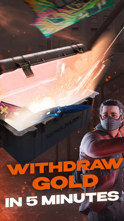 Skins Farm - голда и скины