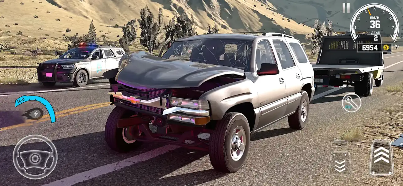 Screenshot #1 pour Real Car Crash Game Simulator