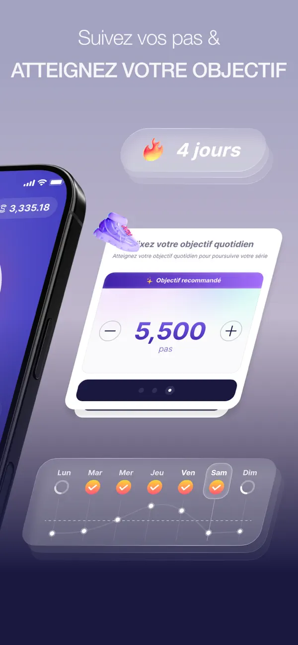 Screenshot #2 pour Sweatcoin・Podometre et Marche