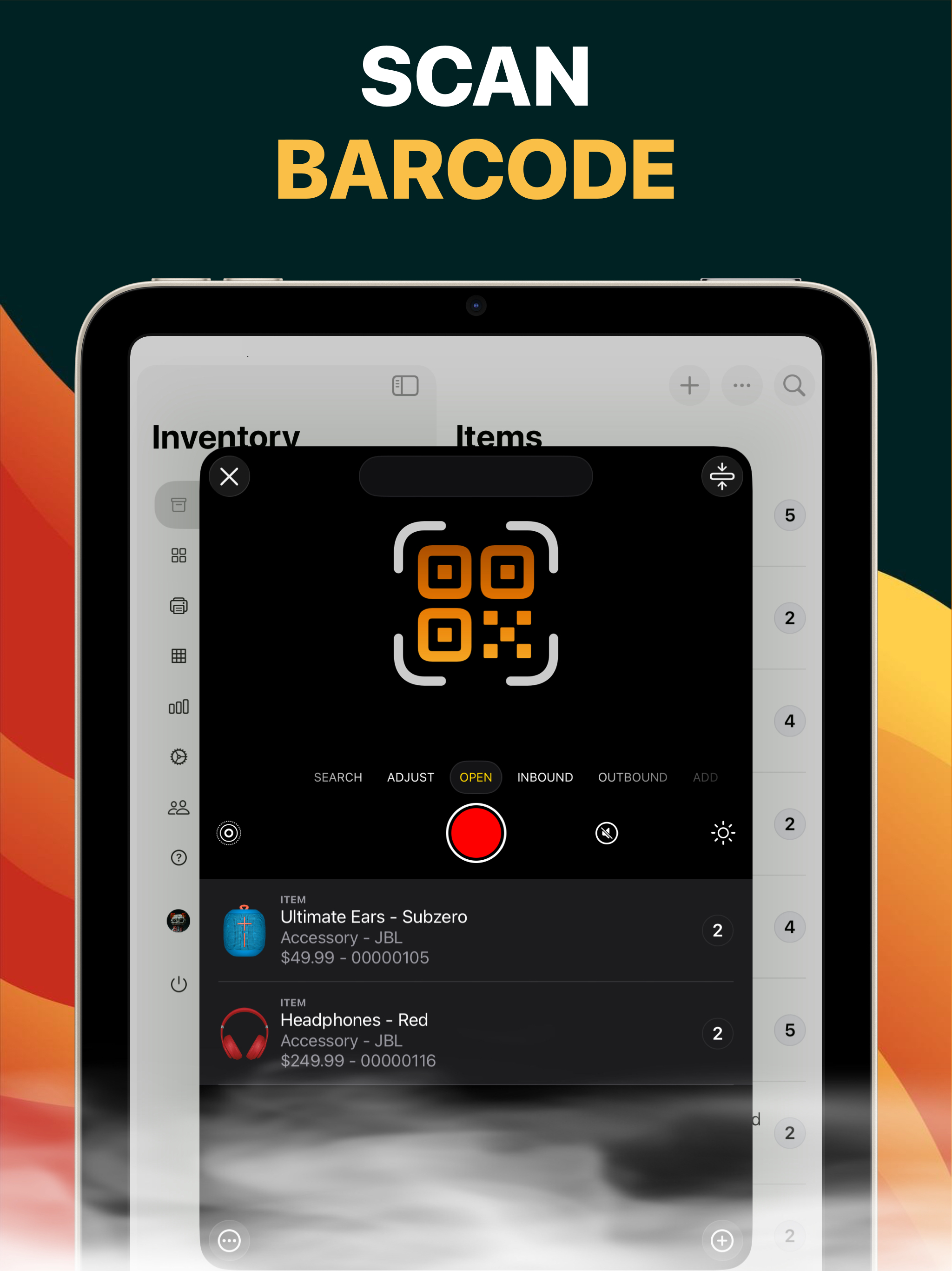 Inventory Control with Scanner screenshot 8
