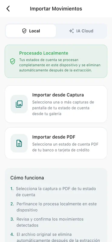 Perfinance screenshot 3 of 5