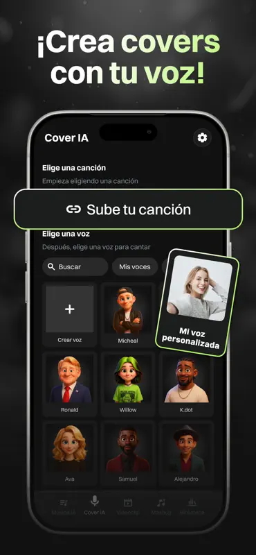 Tune: Música IA, Crear Canción screenshot 2 of 8