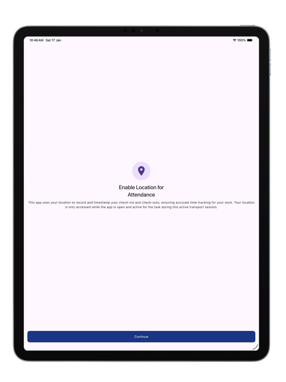 iPad screenshot