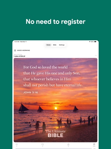 UltimateBible - God’s Word iPad screenshot