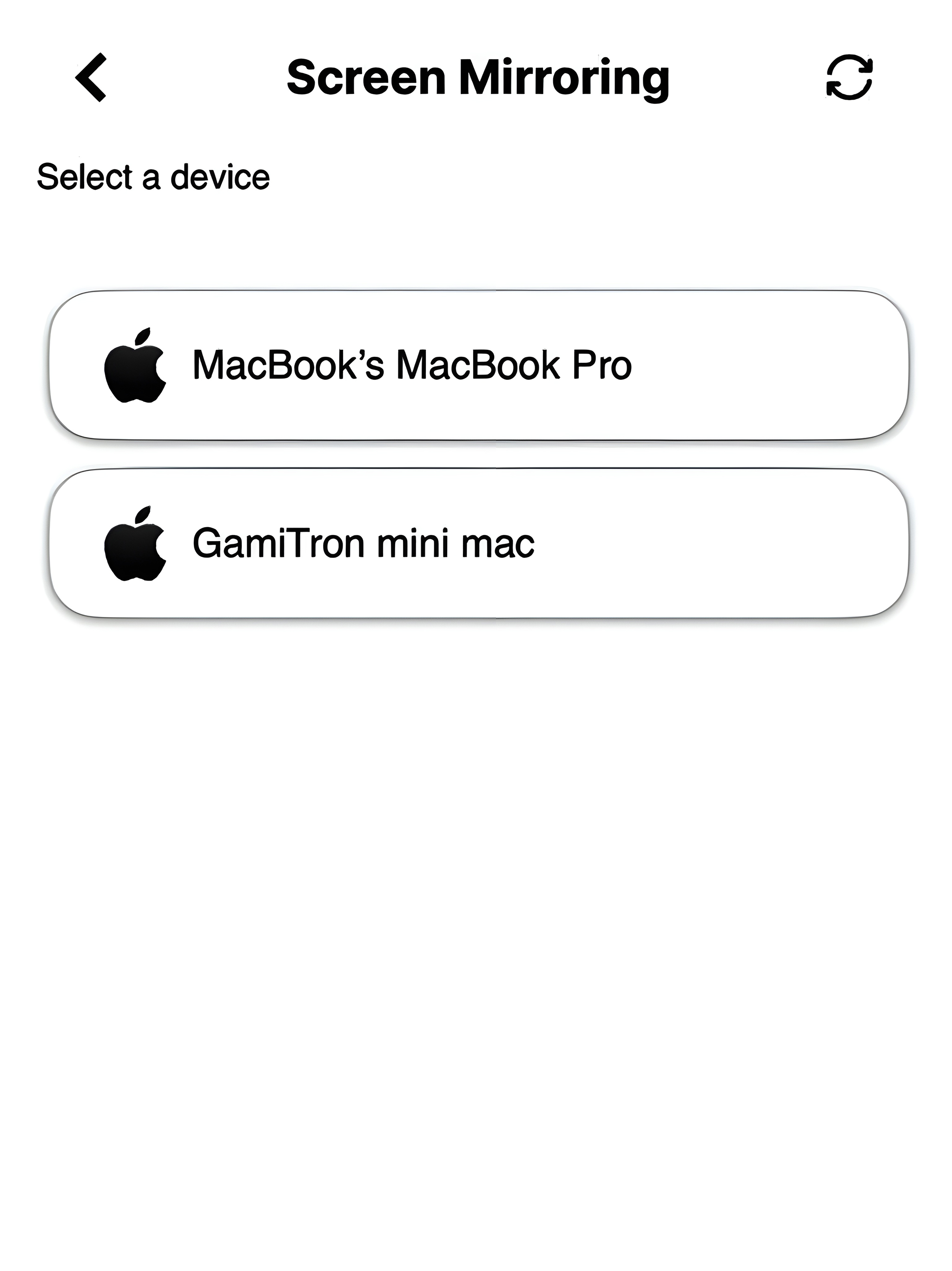 Media Cast App