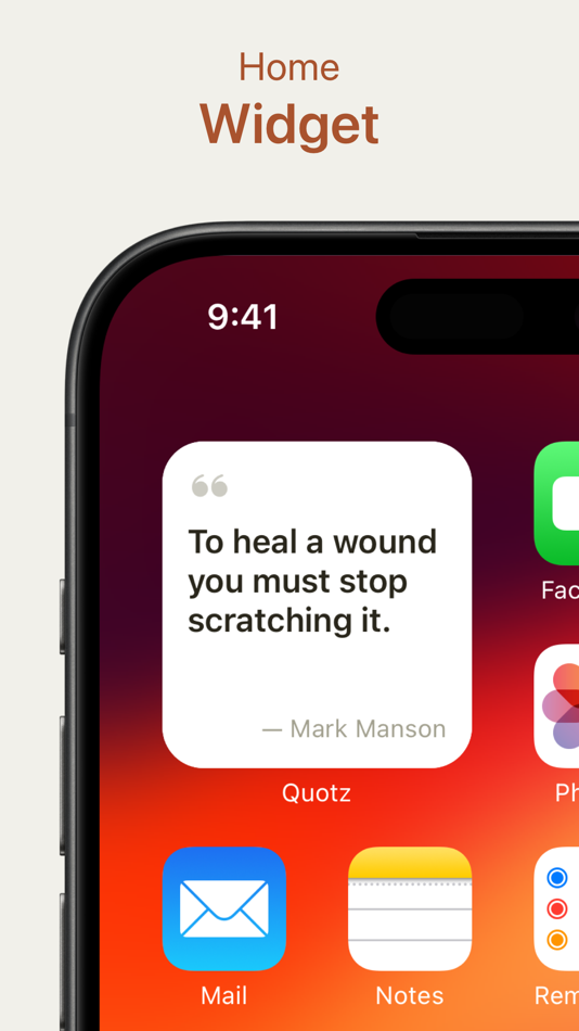 #4. Quotz - The power of quotes (iOS) 由: 正新 杨