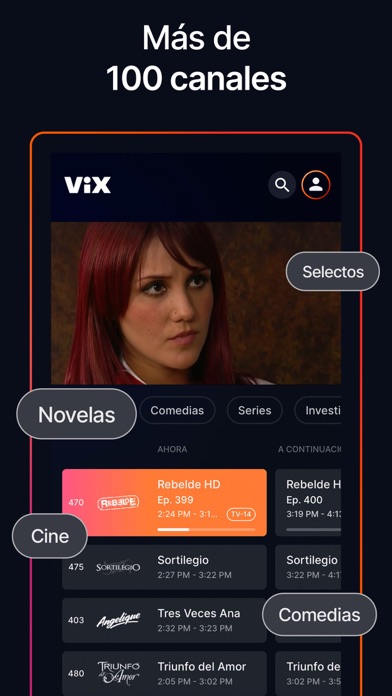 ViX: TV, Fútbol y Noticias Screenshot
