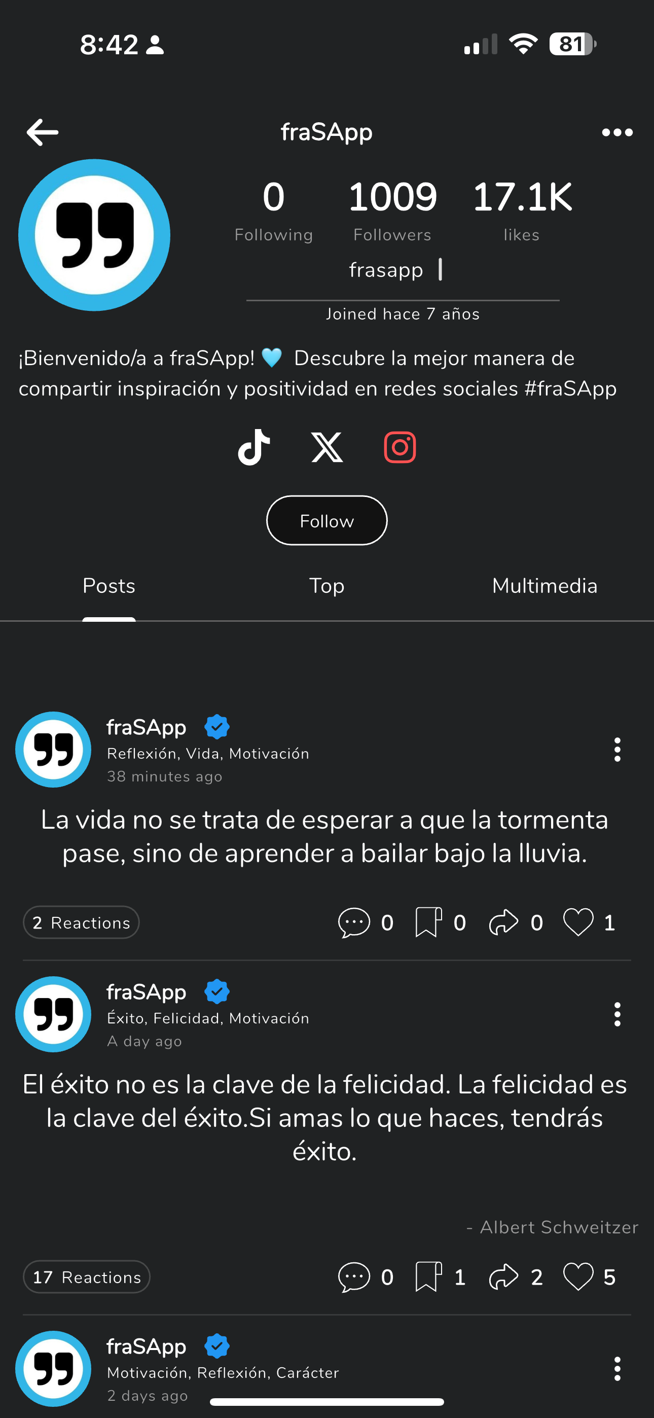 fraSApp - Frases, Imágenes.