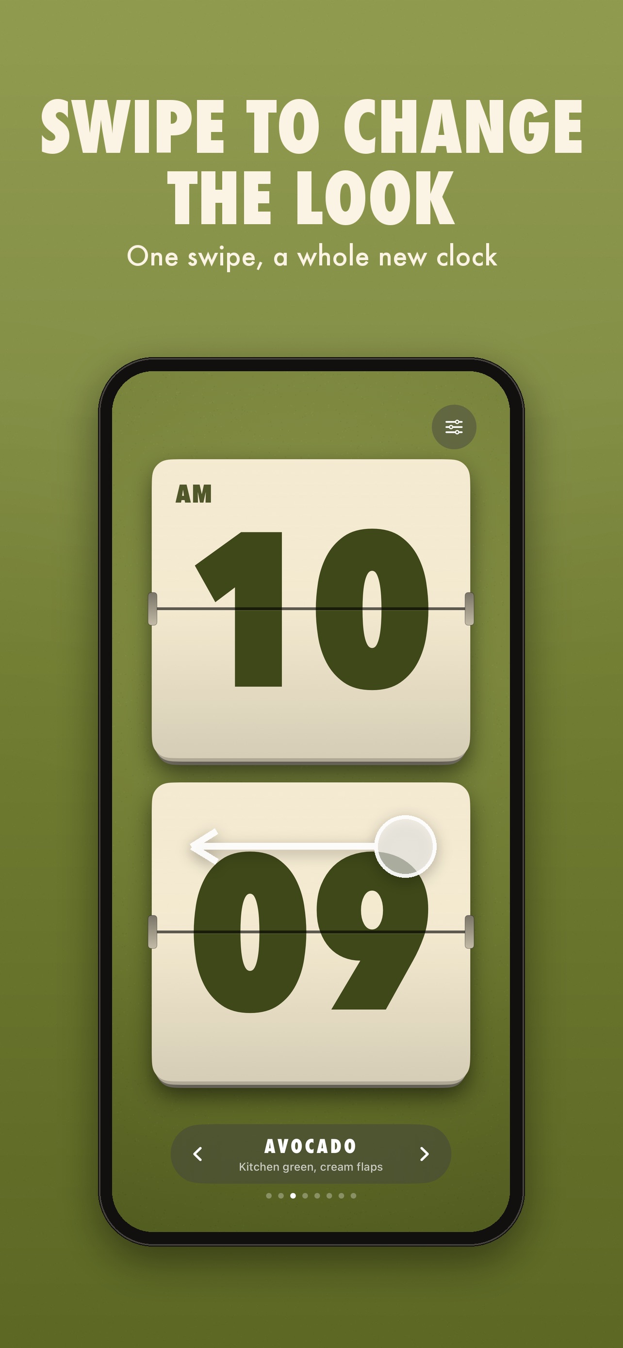 Screenshot 4 of Flip 74: Retro Flip Clock