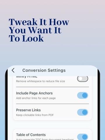 AI Website Builder: TextToWeb iPad screenshot